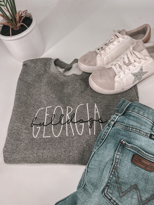 Georgia Bulldogs Crewneck