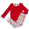 Red and Pink Christmas Tree Pjs