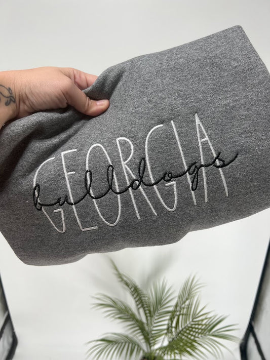 GEORGIA bulldogs Crewneck