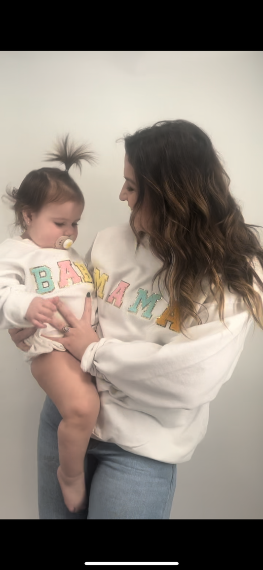 Patch BABE Crewneck (matching mama)