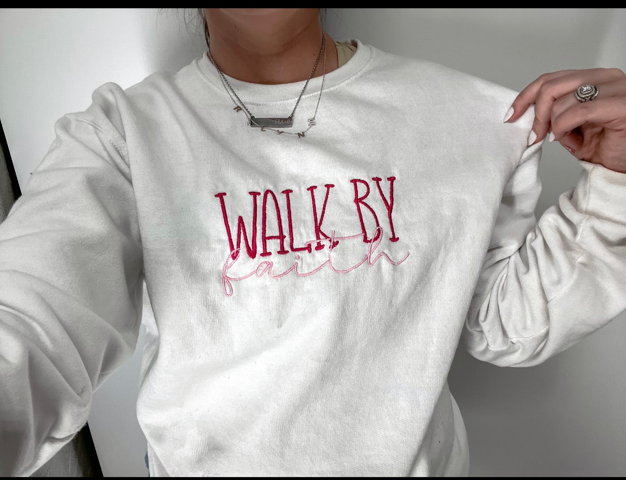 Walk By Faith Crew/T-Shirt